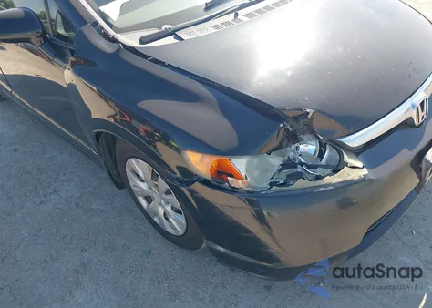 2008 Honda Civic Ex from USA, damaged, VIN 1HGFA16818L102803